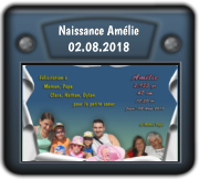 Naissance Amélie 02.08.2018